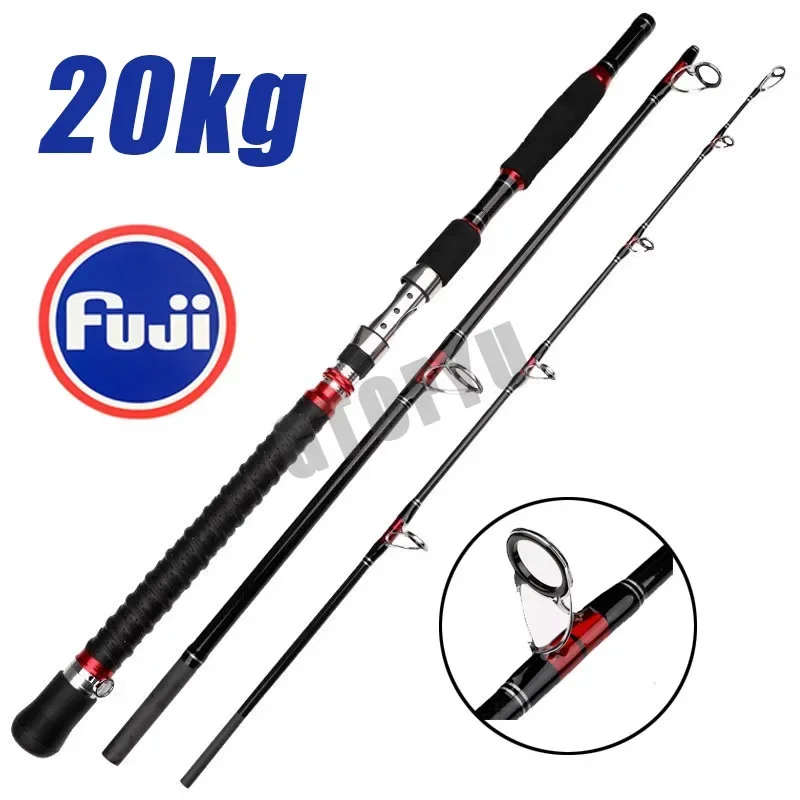 Fishing Rod Surf - คันเบ็ดตกปลาแบบพกพา ยืดหดได้ 1.8 ม. 2.1 ม.