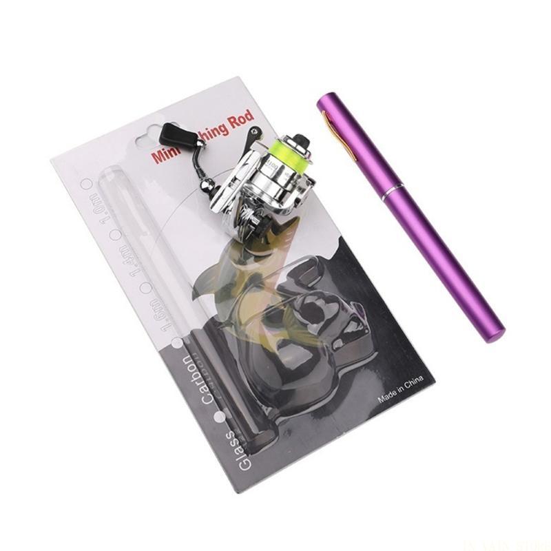 Fishing Rod Ice - M5TC Telescopic ปากกา เบ็ดตกปลาแบบพับได้สำหรับตกปลาน้ำจืด