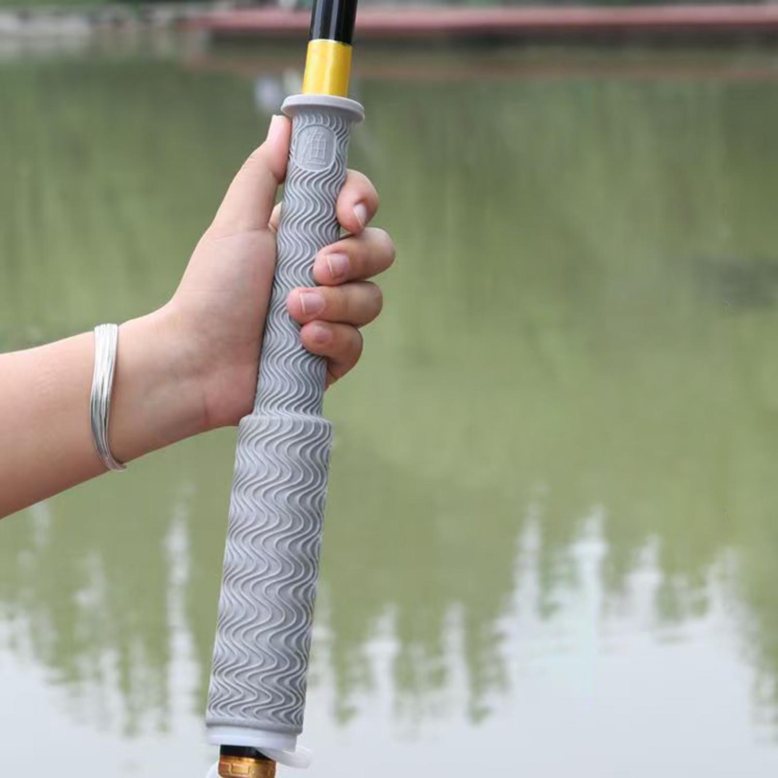 ปลอกหุ้มด้ามคันเบ็ดกันลื่น ป้อ - Fishing Rod Boat บทวิจารณ์และราคา