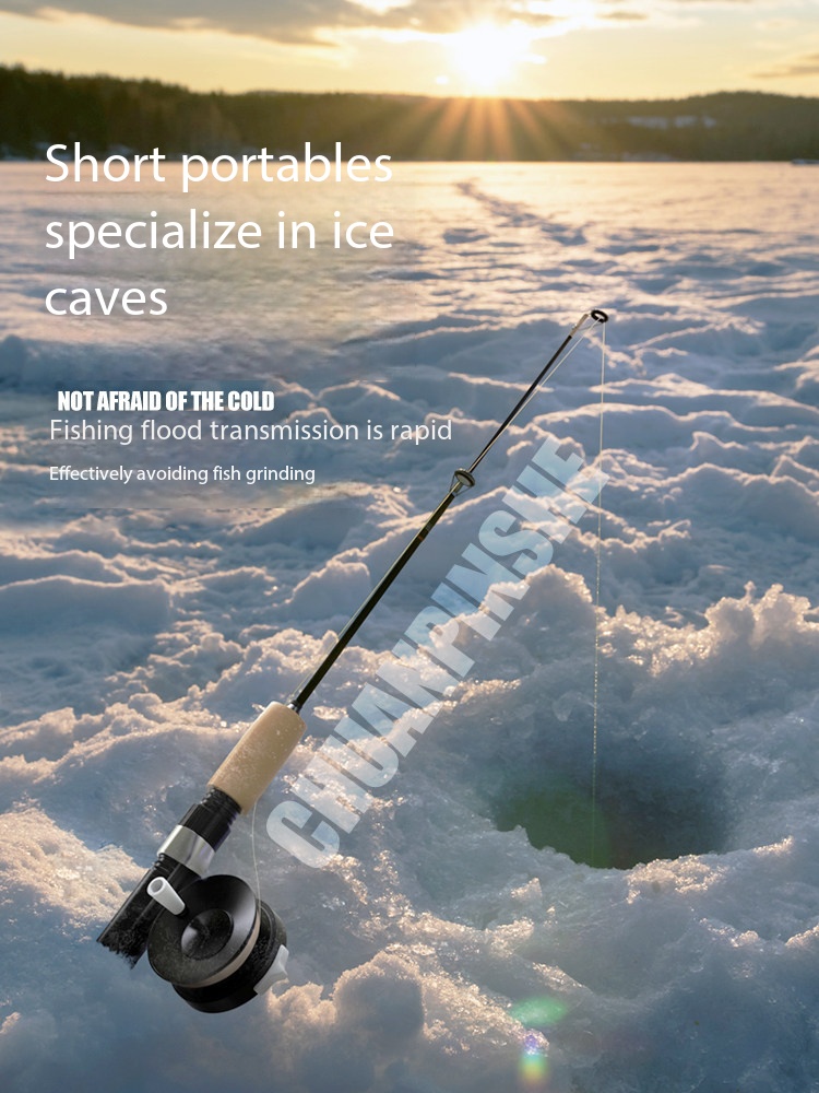 ชุดคันเบ็ดตกปลาน้ำแข็งแบบใหม่  - Fishing Rod Ice บทวิจารณ์และราคา