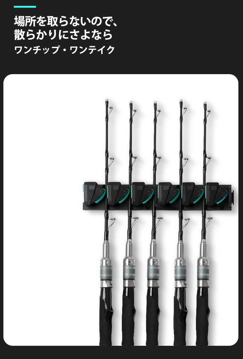 ที่แขวนคันเบ็ดแบบติดผนังและติด - Fishing Rod Rack บทวิจารณ์และราคา
