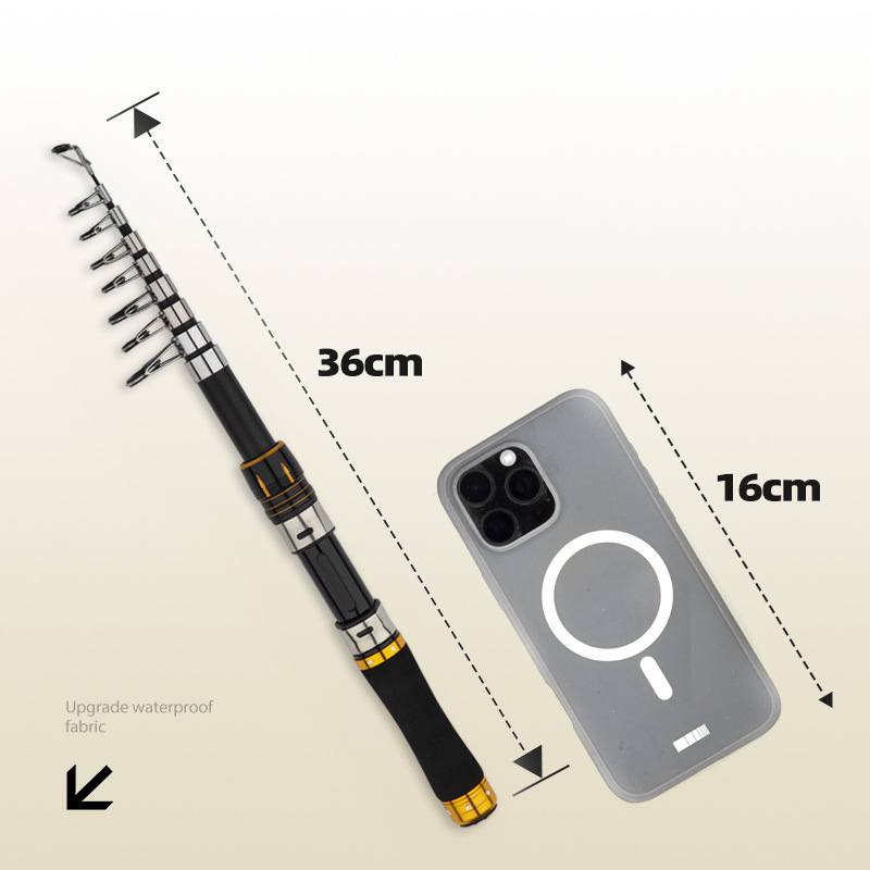 ชุดคันเบ็ดตกปลาคาร์บอนไฟเบอร์  - Fishing Rod Spinning บทวิจารณ์และราคา
