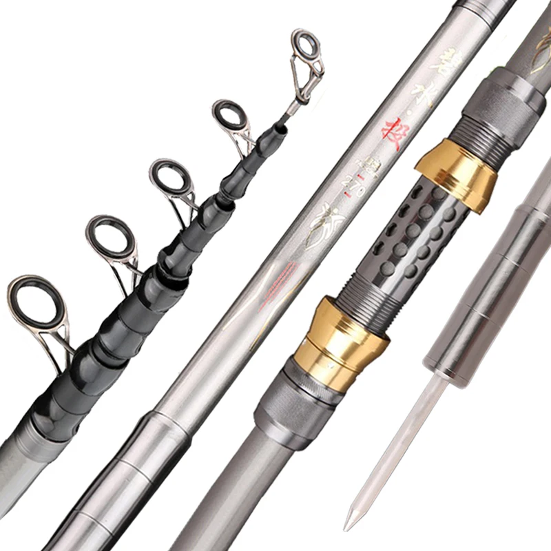 คันเบ็ดตกปลาแบบยืดหดได้ 1.8M-3 - Fishing Rod Surf บทวิจารณ์และราคา