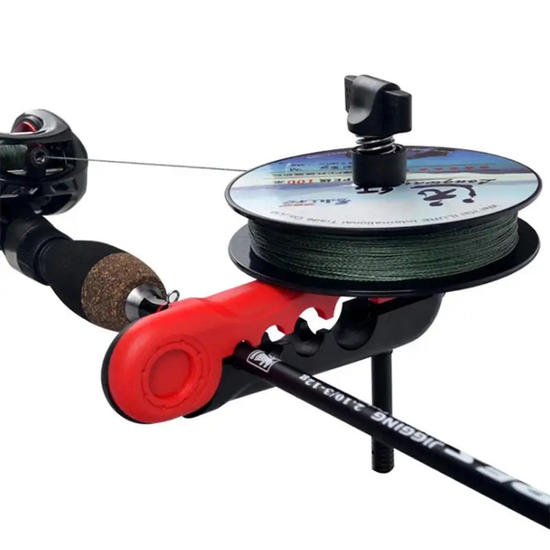 เครื่องม้วนสายเบ็ดแบบพกพา ที่เ - Fishing Rod Spinning บทวิจารณ์และราคา