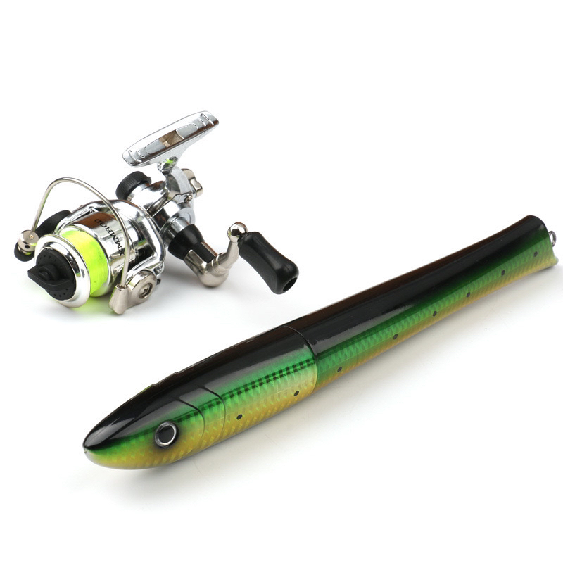 ชุดคันเบ็ดตกปลาพกพาแบบพับได้ N - Fishing Rod Ice บทวิจารณ์และราคา