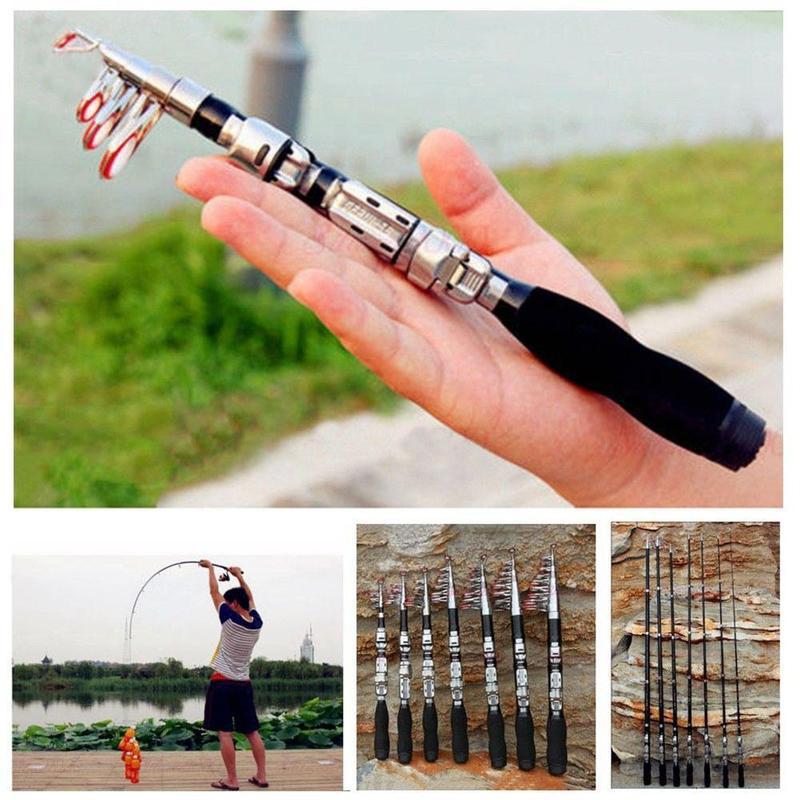 คันเบ็ดตกปลาแบบยืดหดได้ขนาดเล็ - Fishing Rod Boat บทวิจารณ์และราคา
