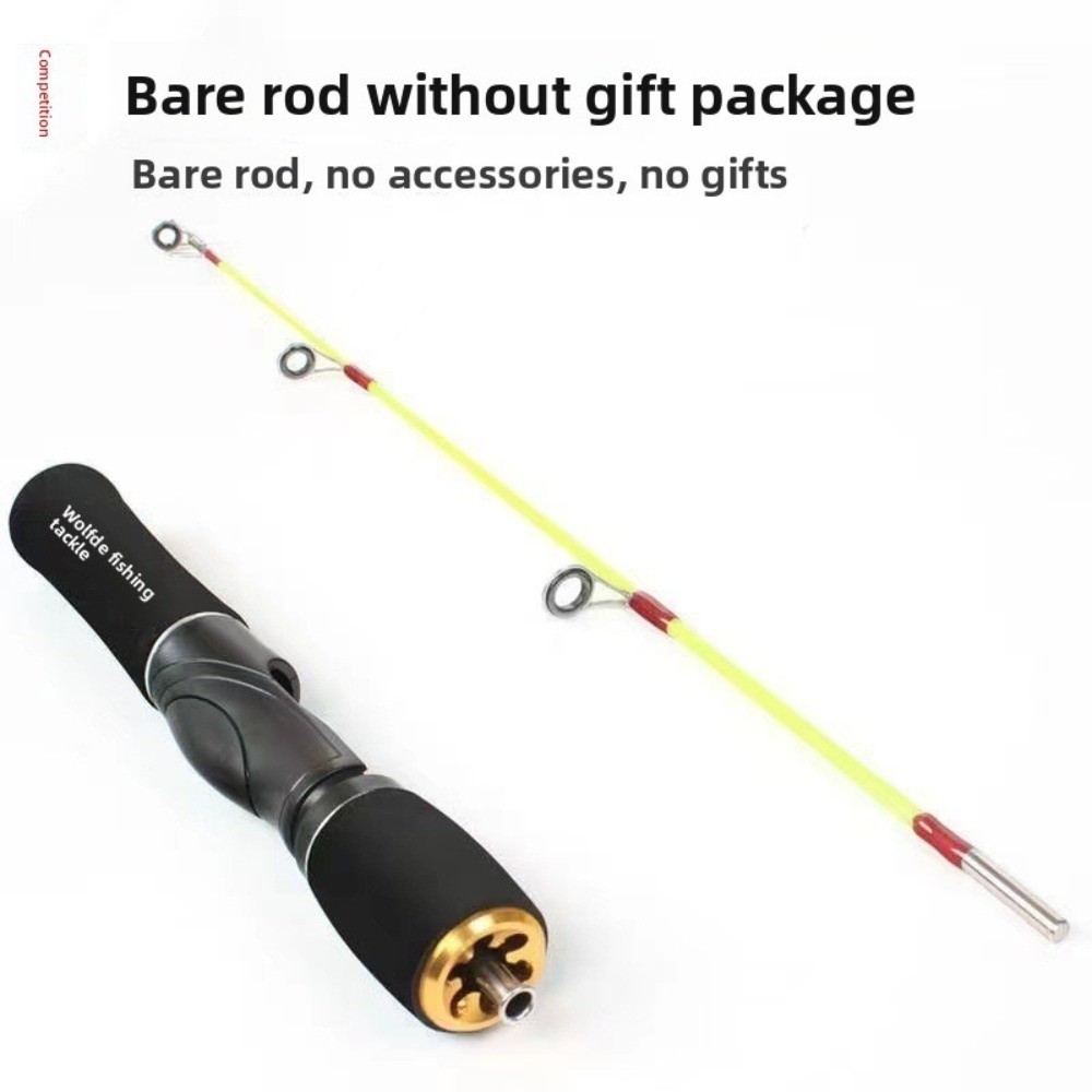 คันเบ็ดตกปลาน้ำแข็งแบบพับเก็บไ - Fishing Rod Ice บทวิจารณ์และราคา